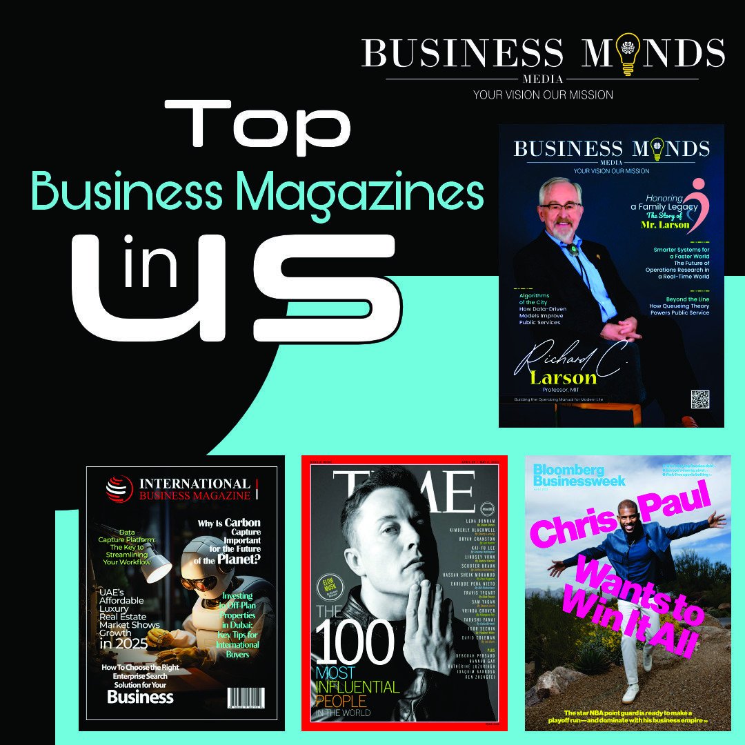 Top Business Magazines in the US | Business Media Minds