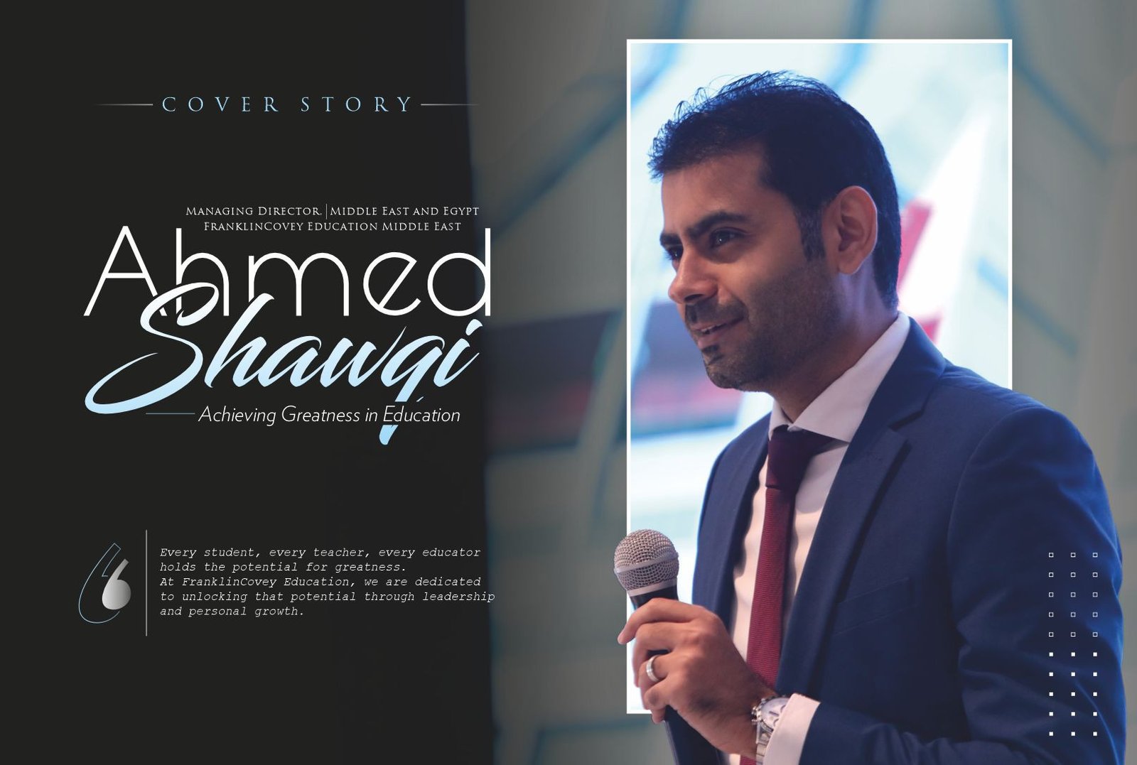 Ahmed Shawqi: Achieving Greatness in Education