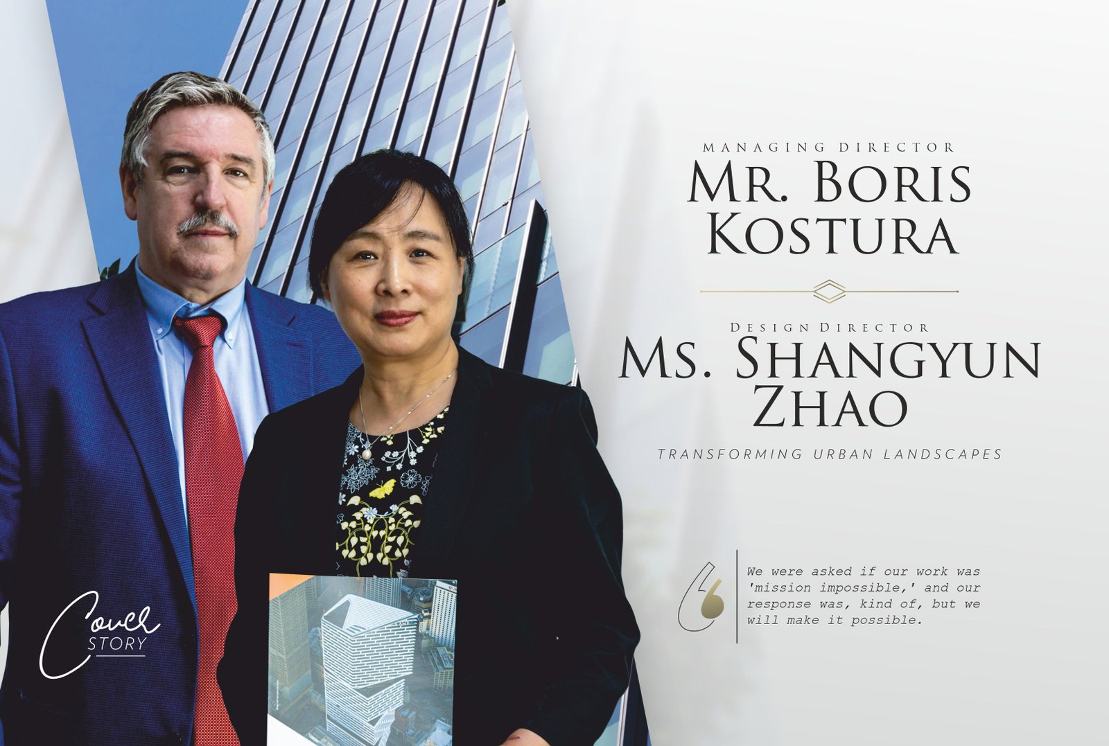 Mr. Boris Kostura | Ms. Shangyun Zhao