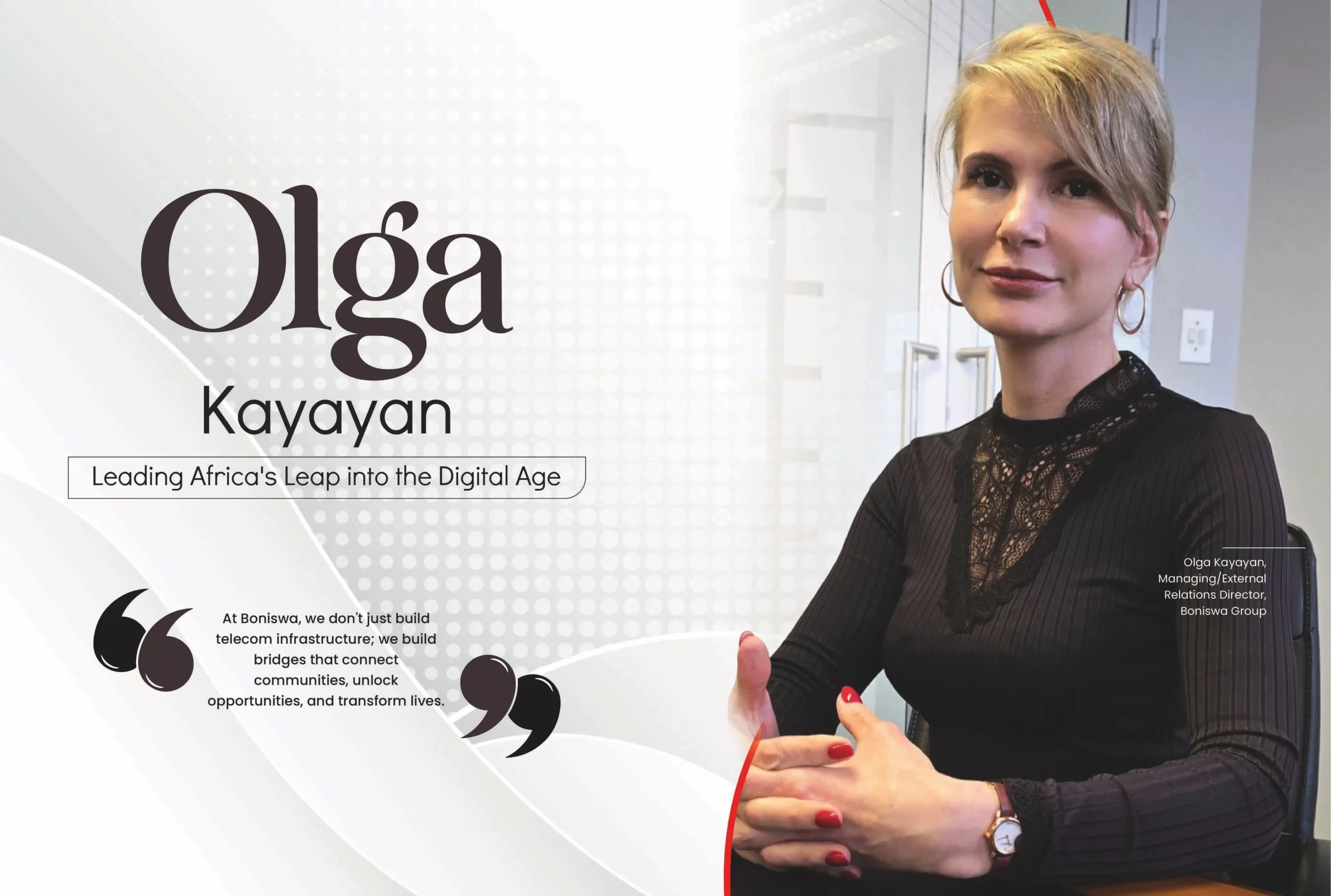 Olga Kayayan | Boniswa | Africa’s Leap into the Digital Age | Business Minds Media