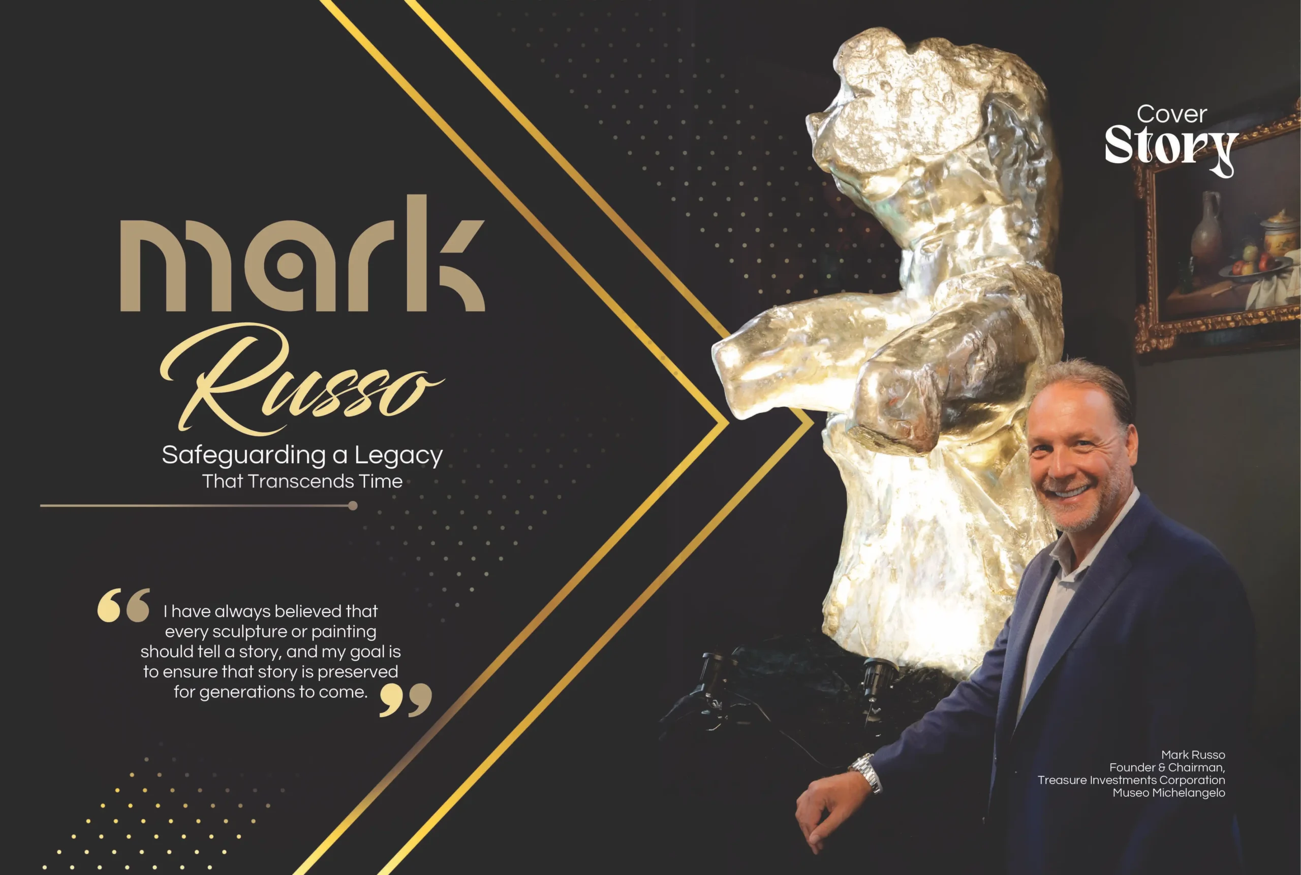 Mark Russo | Treasure Investments Corporation | Transcends Time | Business Minds Media