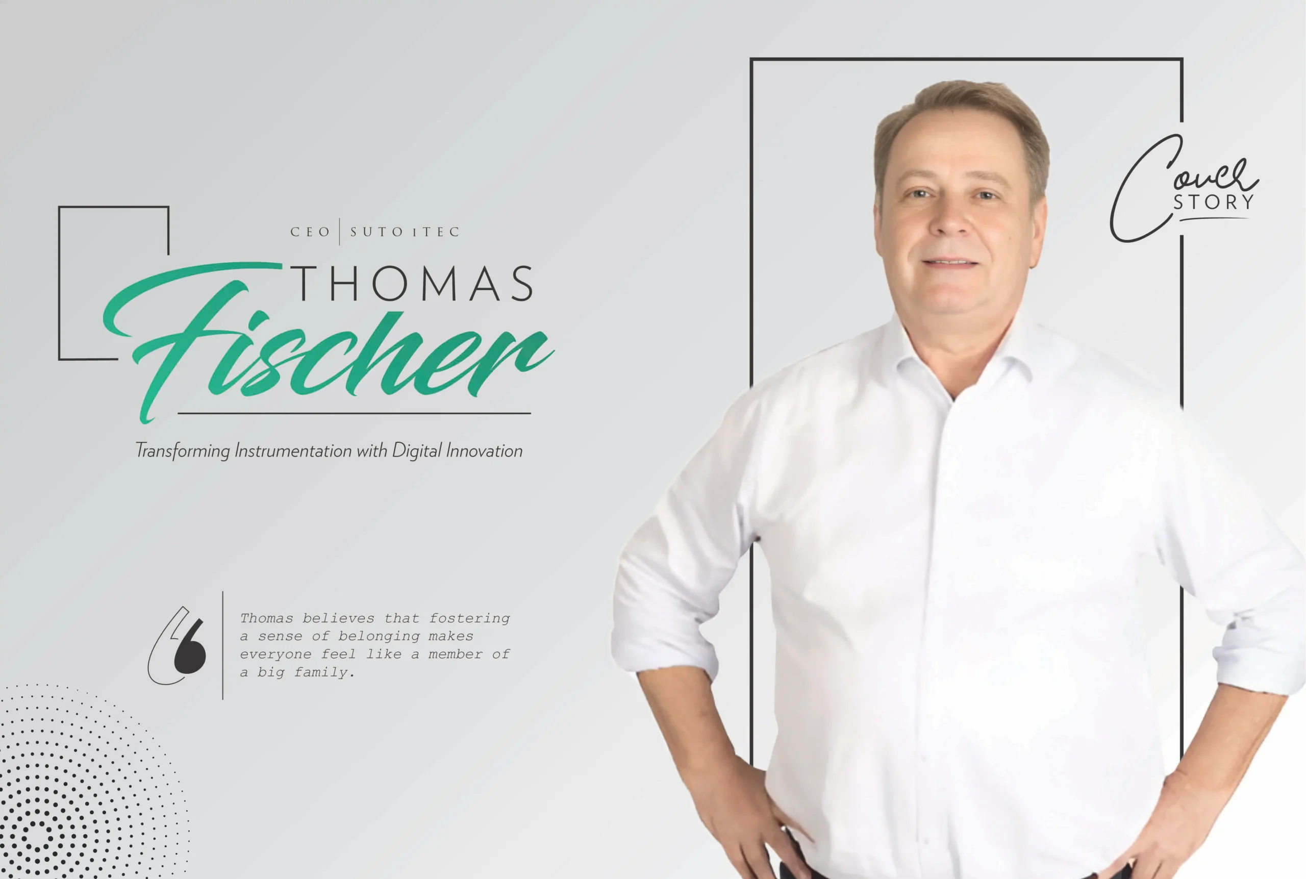Thomas Fischer | SUTO iTEC | Instrumentation with Digital Innovation | Business MInds Media