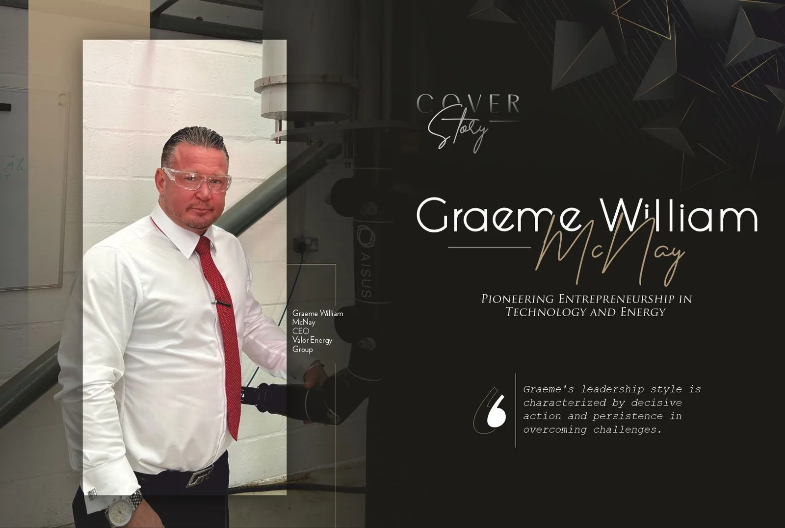 Graeme William McNay | Valor Energy Group | Entrepreneurship in Technology | Business Minds Media