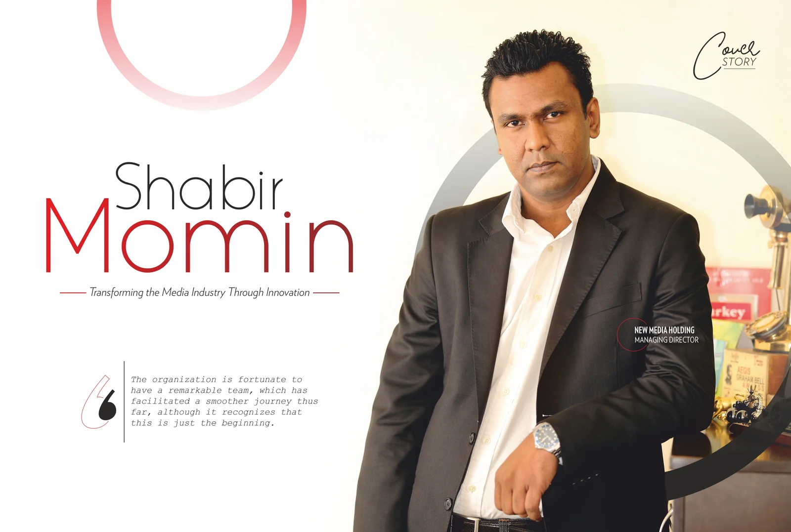 Shabir Momin | New Media Holding | Transforming Media Industry Through Innovation | Business Minds Media