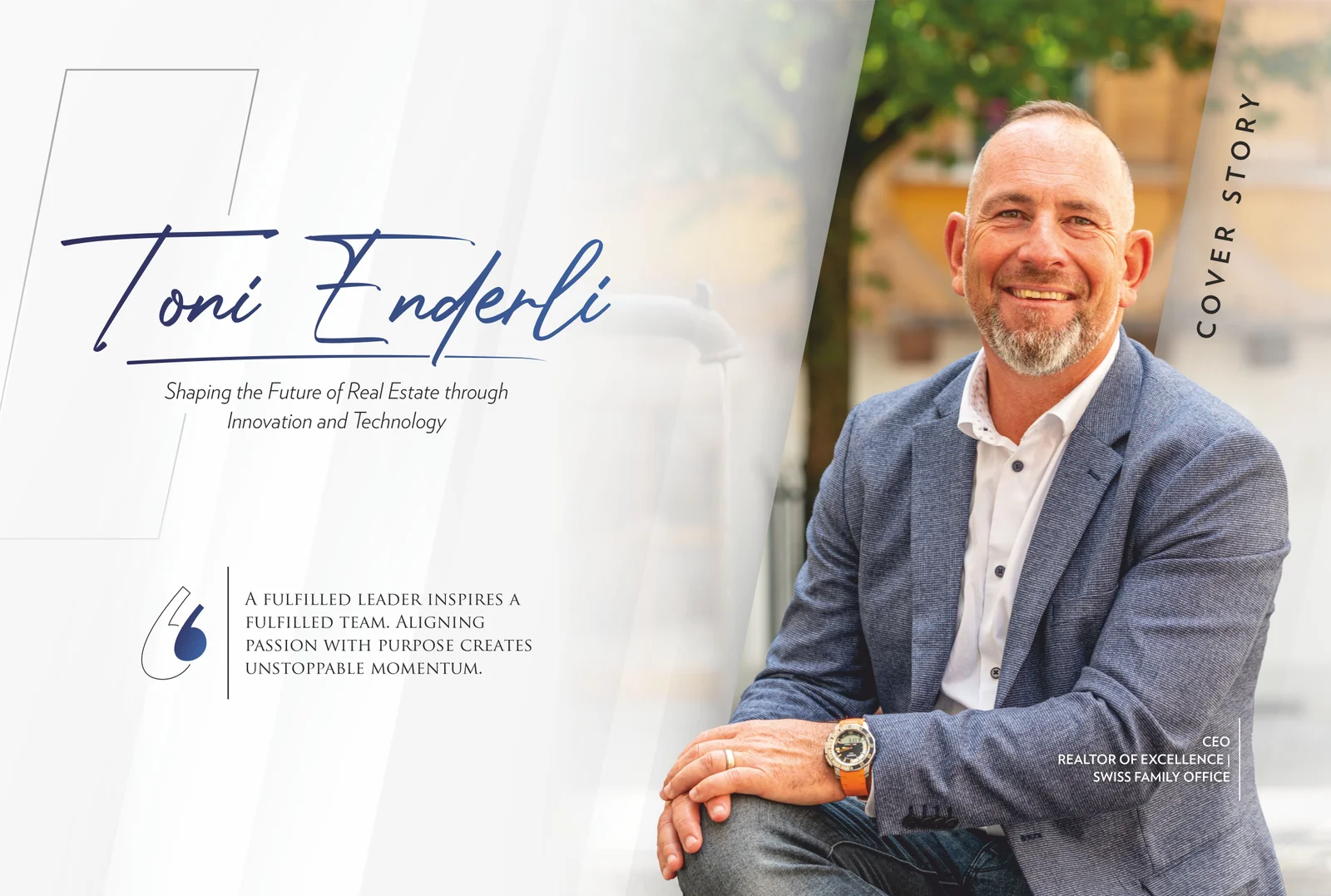 Toni Enderli | Realtor of Excellence | Future of Real Estate by Innovation & Technology | Business MInds Media