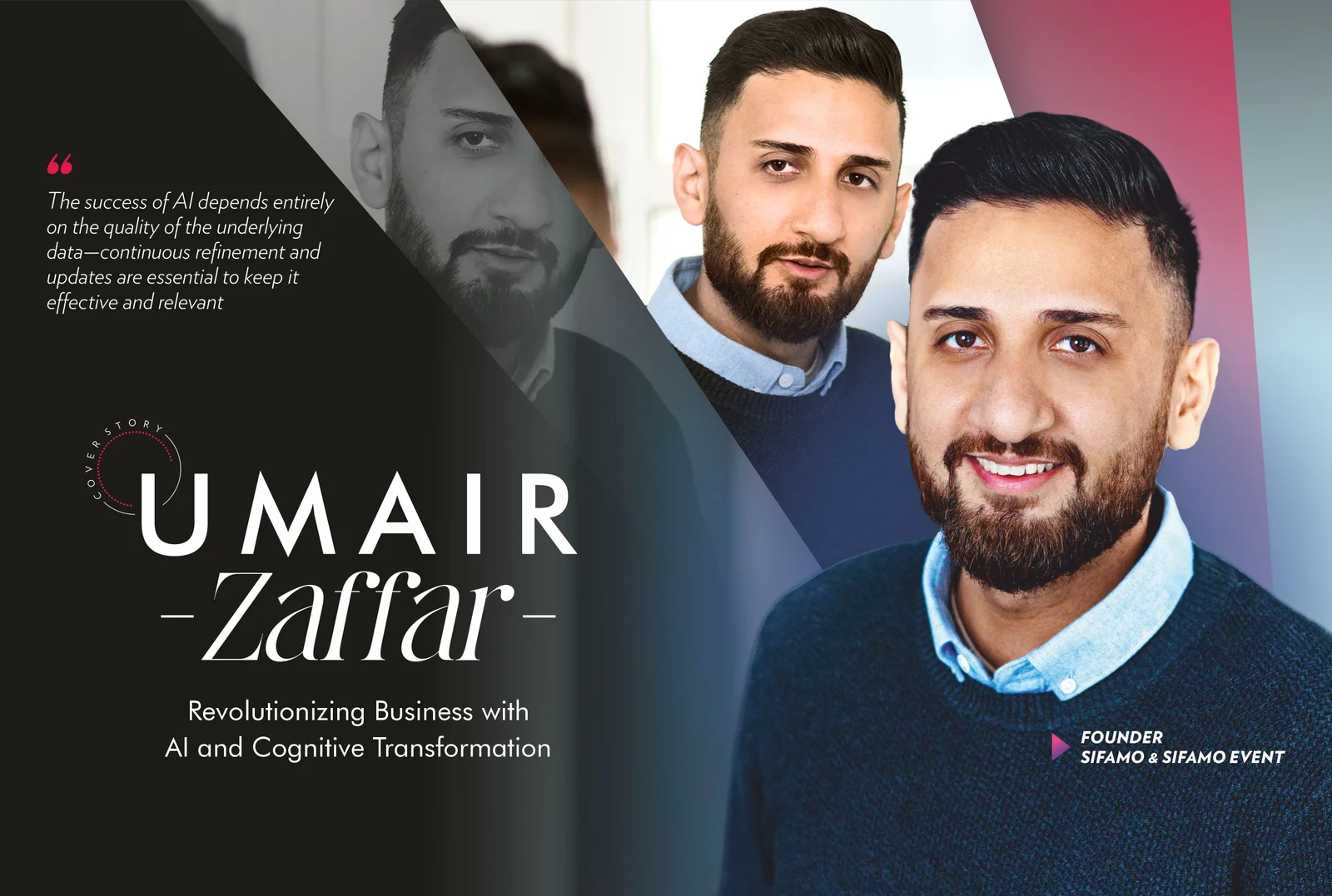 Umair Zaffar | SIFAMO | Revolutionizing Business with AI | Busienss MInds Media