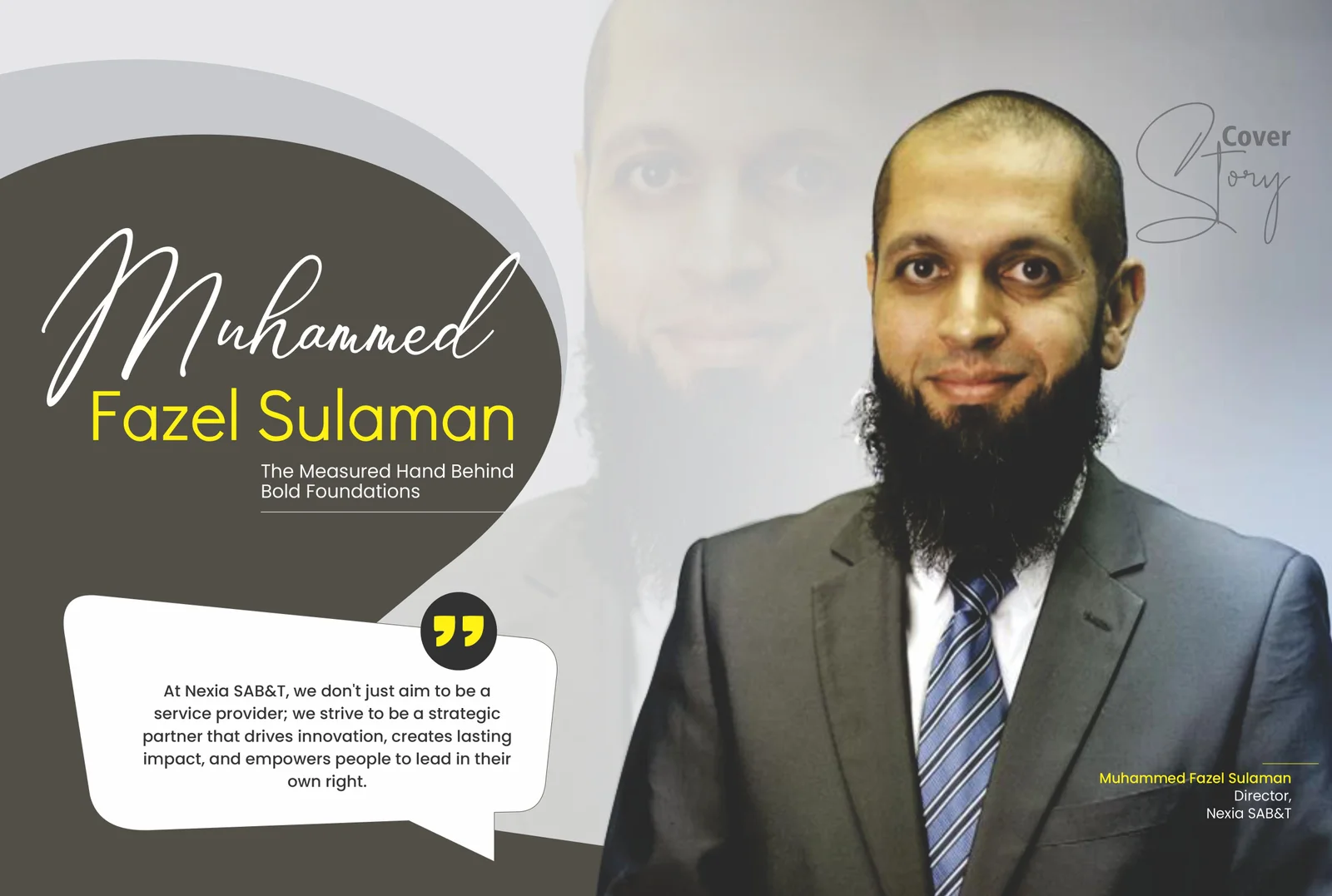 Fazel Sulaman | Nexia SAB&T | The Measured Hand Behind Bold Foundations | Business Minds Media