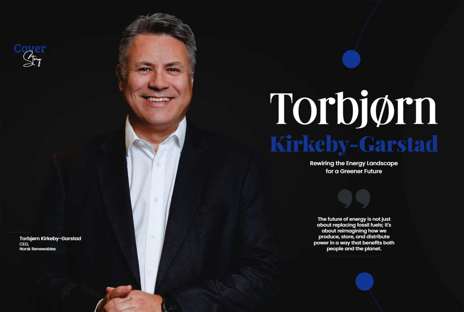 Torbjørn Kirkeby-Garstad | Norsk Renewables | Energy Landscape for a Greener Future | Business Minds Media