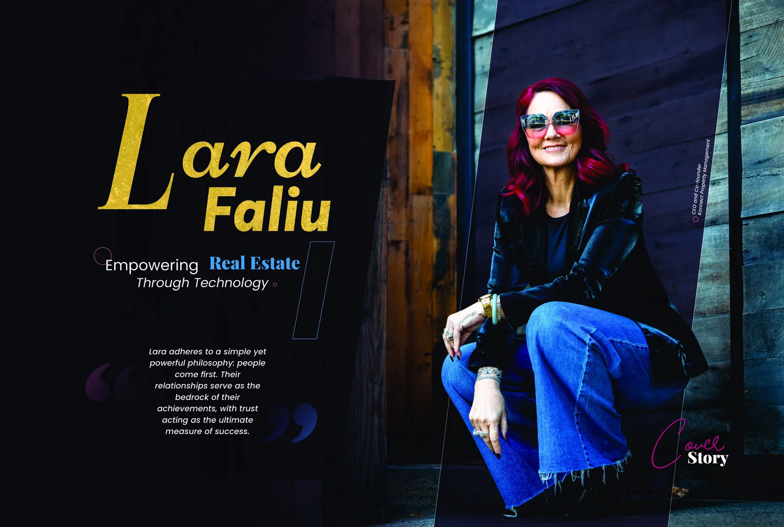 Lara Faliu | Konnect Property Group | Real Estate Through Technology | Business MInds Media