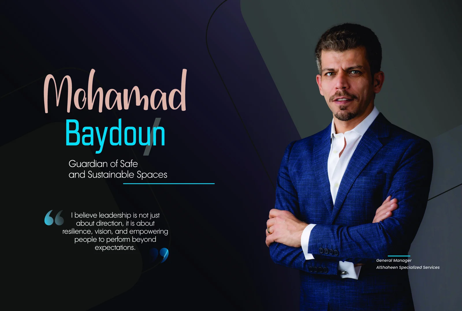 Mohamad Baydoun | AlShaheen Specialized Services | Safe & Sustainable Spaces | Business Minds Media