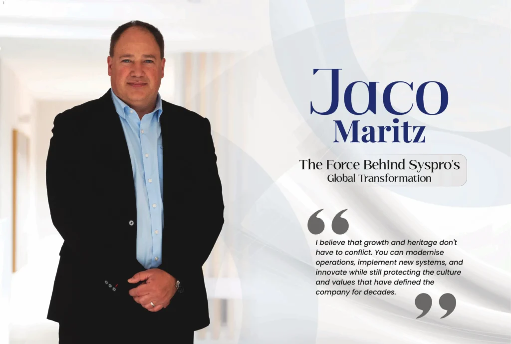 Jaco Maritz: Force Behind Syspro’s Global Transformation | Business Minds Media
