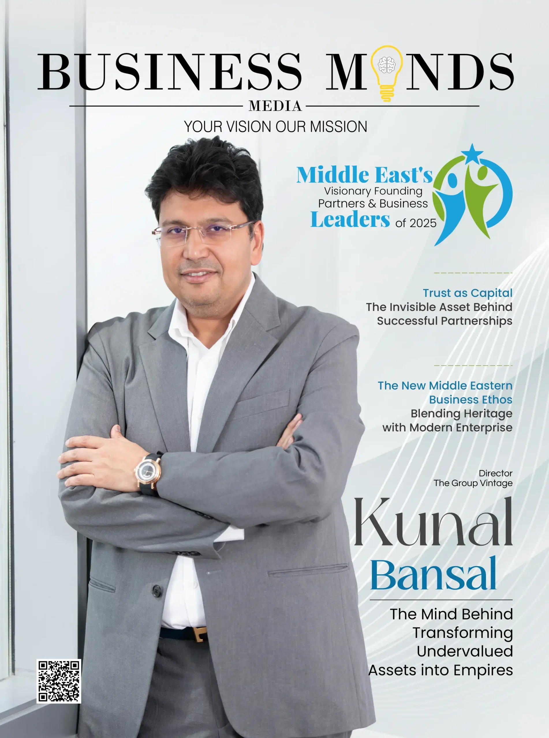 Middle East's Visionary Founding Partners & Business Leaders of 2025 | Business Minds Media