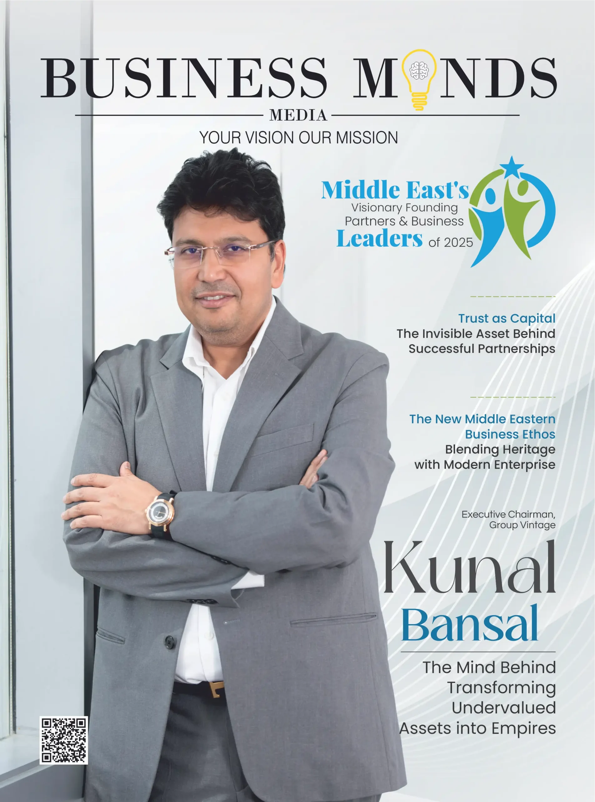 Middle East's Visionary Founding Partners & Business Leaders of 2025 | Business Minds Media