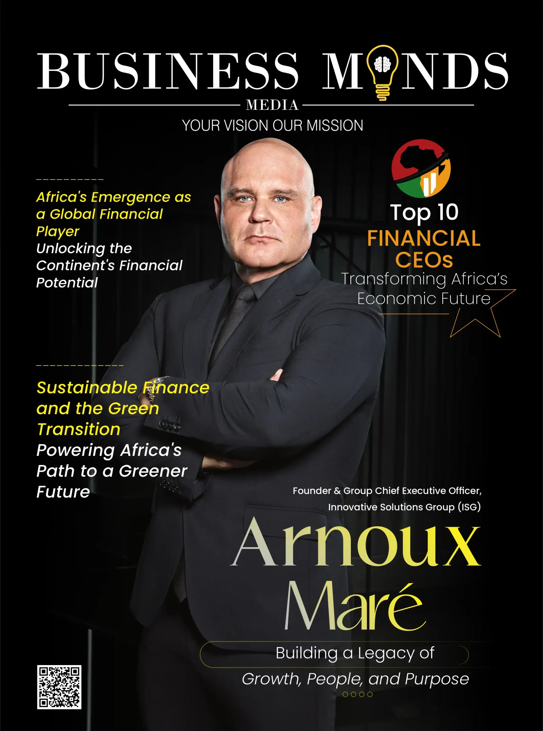 Top 10 Financial CEOs Transforming Africa’s Economic Future | Business Minds Media