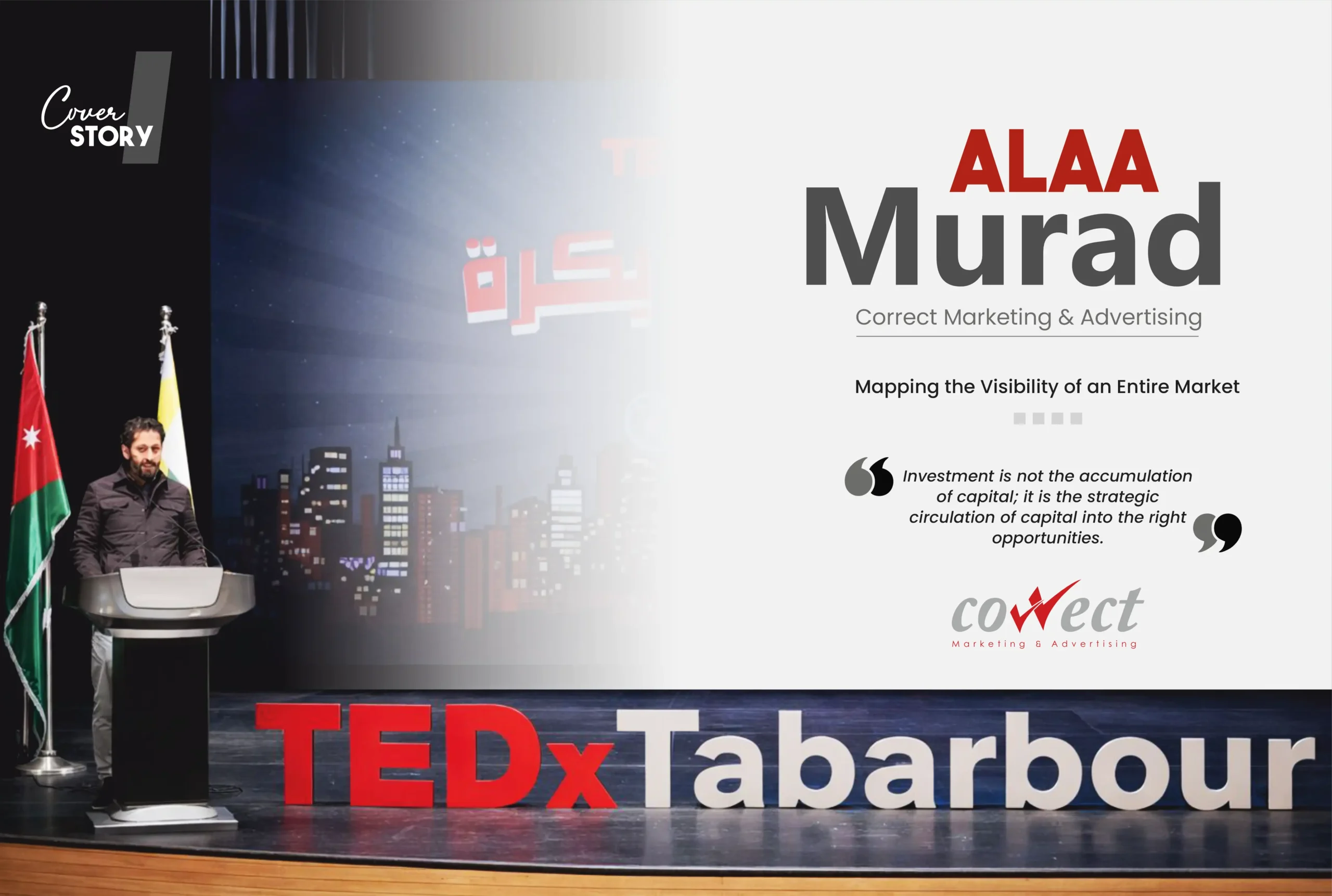Alaa Murad | Correct Marketing & Advertising | Visibility of an Entire Market | Business Minds Media