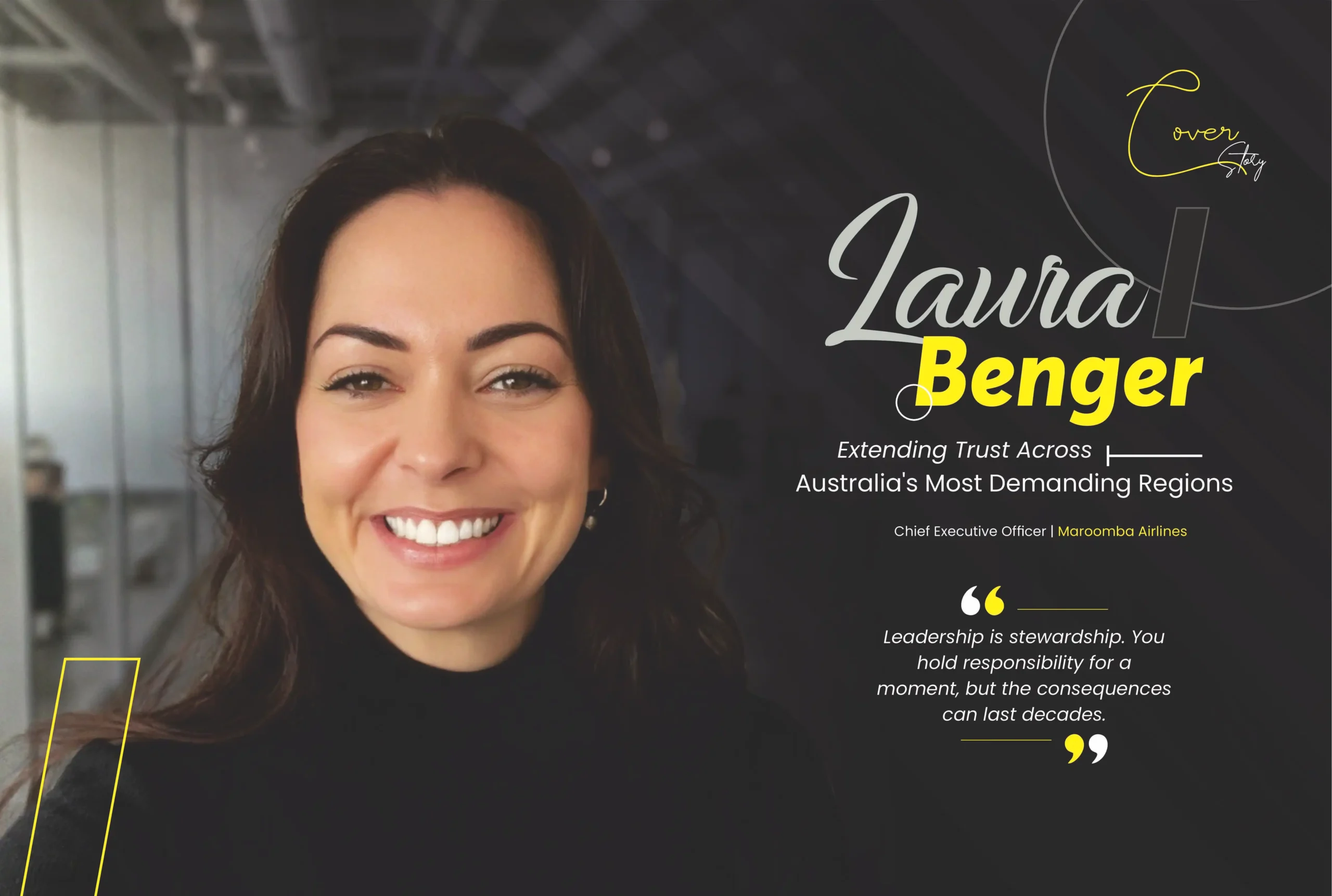 Laura Benger | Maroomba Airlines | Australia’s Most Demanding Regions | Business Minds Media