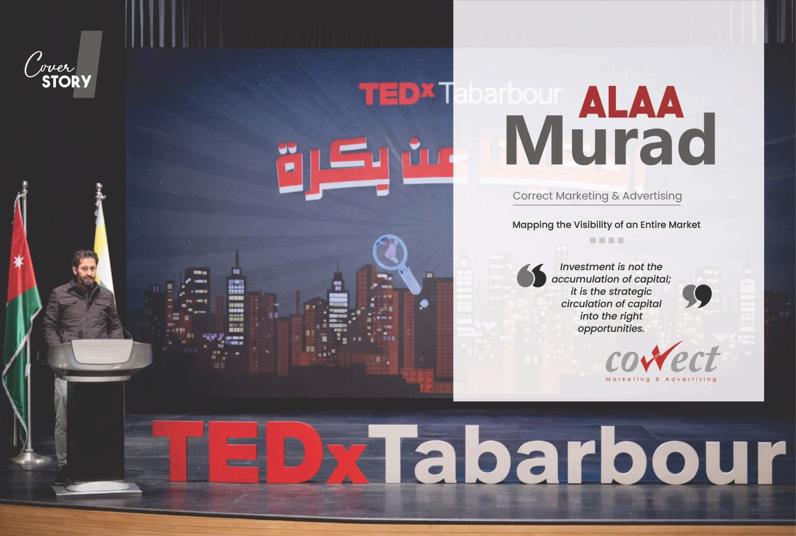 Alaa Murad | Correct Marketing & Advertising | Visibility of an Entire Market | Business Minds Media