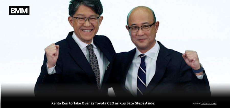 Kenta Kon to Take Over as Toyota CEO as Koji Sato Steps Aside | Business Minds Media