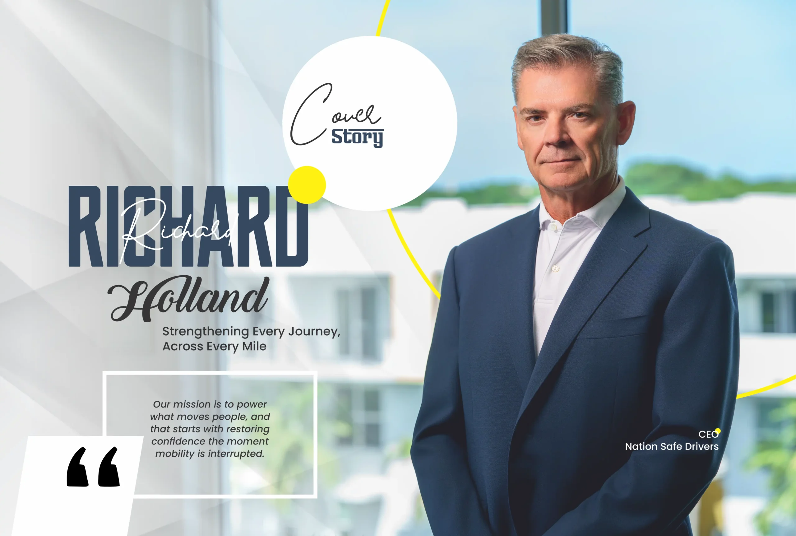 Richard Holland | Nation Safe Drivers | Every Journey, Across Every Mile | Business Minds Media