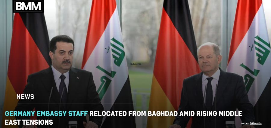 Germany Embassy Staff Relocated from Baghdad | Business Minds Media