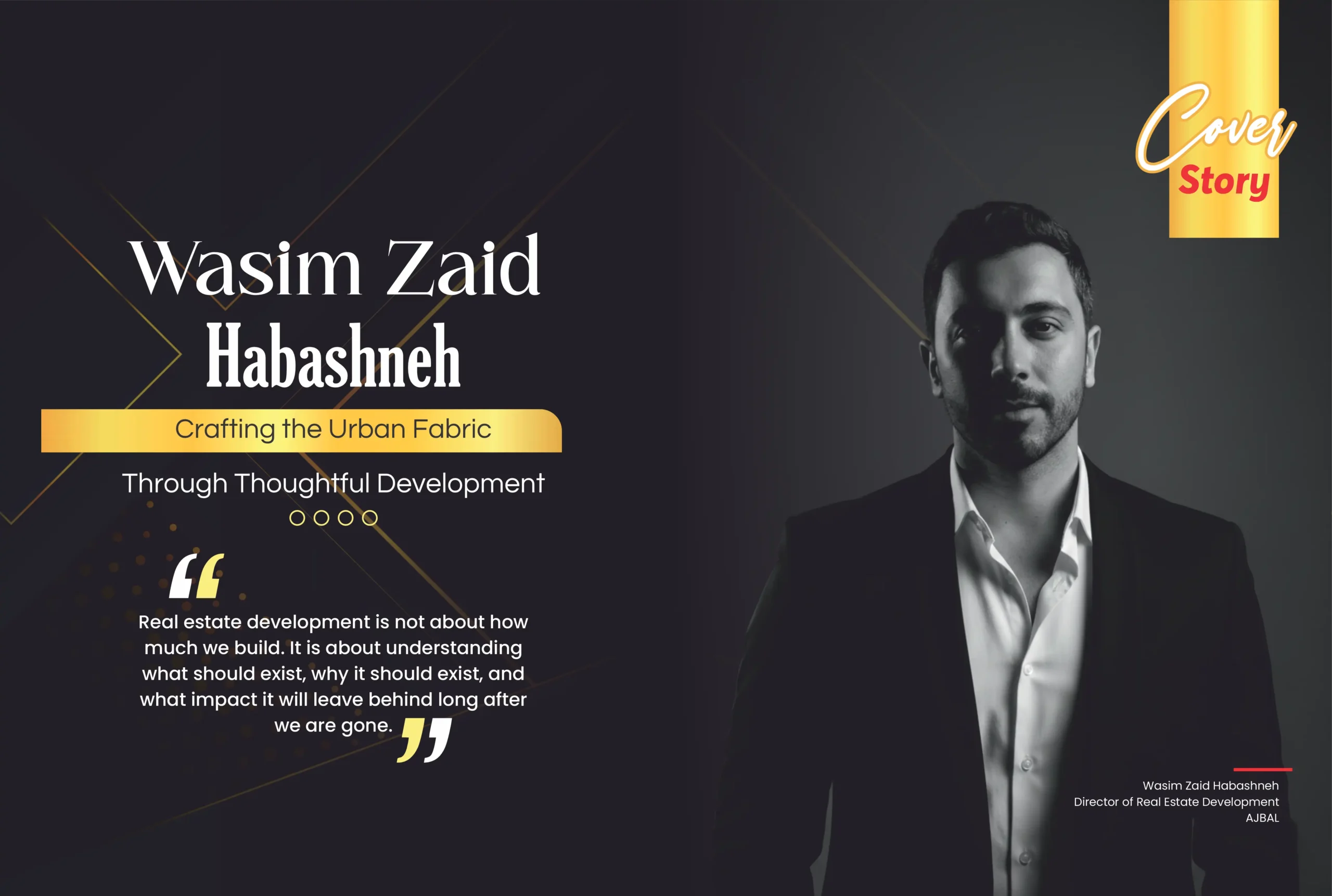 Wasim Zaid Habashneh | AJBAL | Crafting the Urban Fabric | Business Minds Media