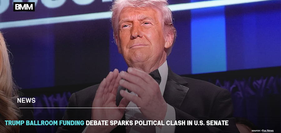Trump Ballroom Funding Debate Sparks Political Clash | Business Minds Media
