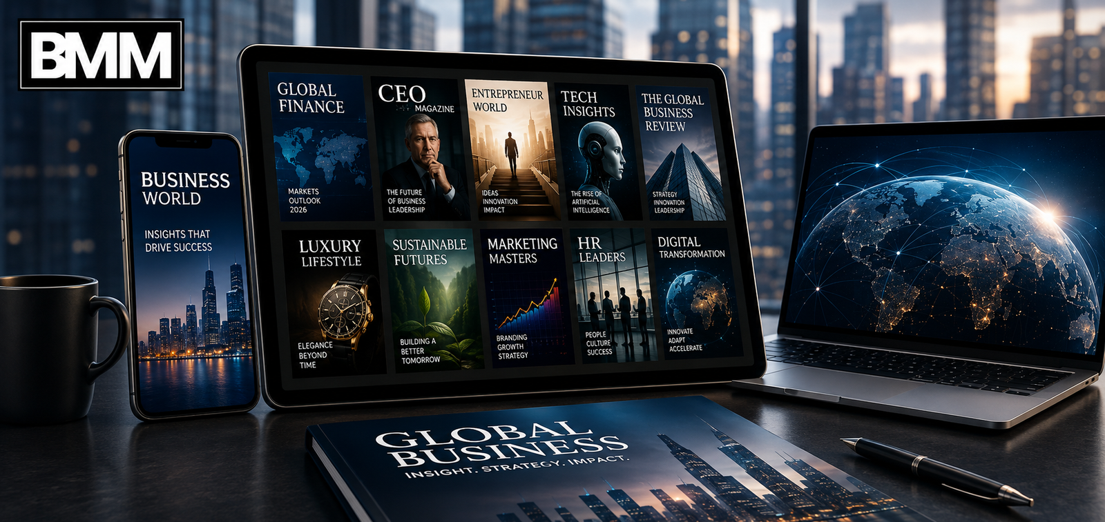Top 10 Digital Magazines in the World 2026: The Essential Reading List Every C-Suite Leader Needs