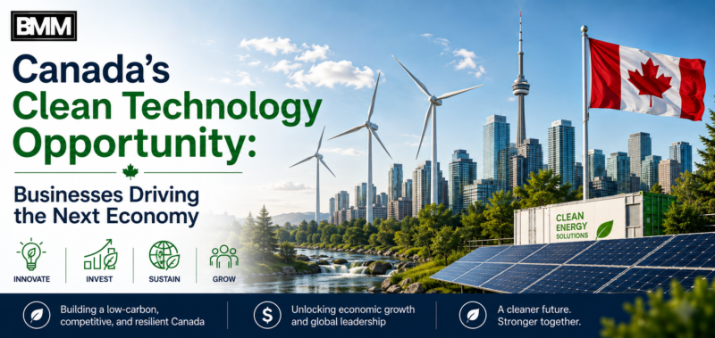 Canada’s Clean Technology Opportunity: Businesses Driving the Next Economy