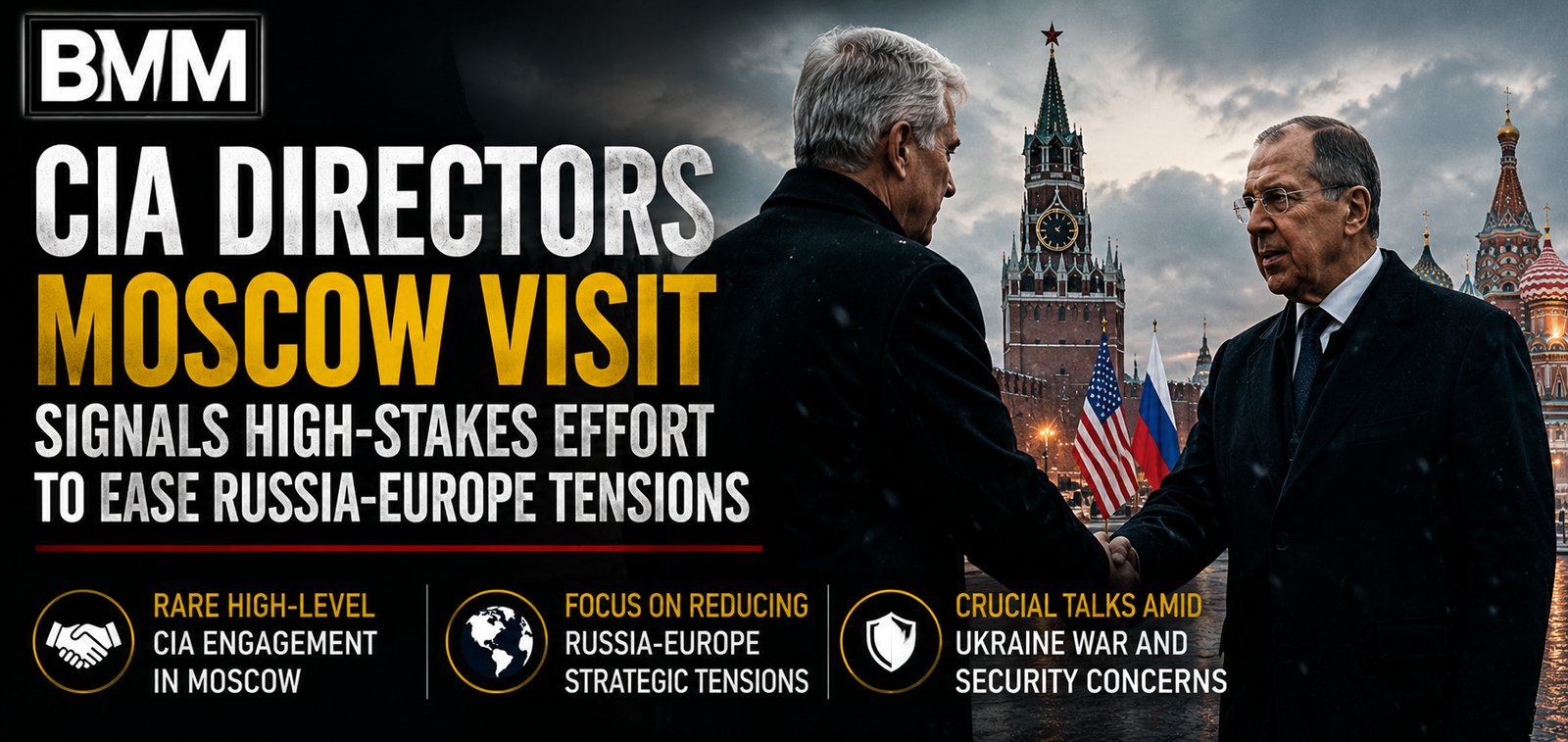 CIA Directors Moscow Visit Signals