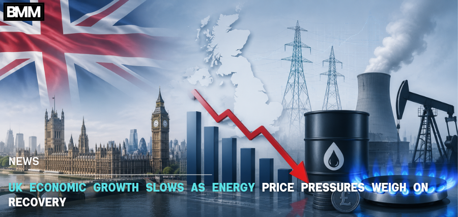 UK Economic Growth Slows as Energy