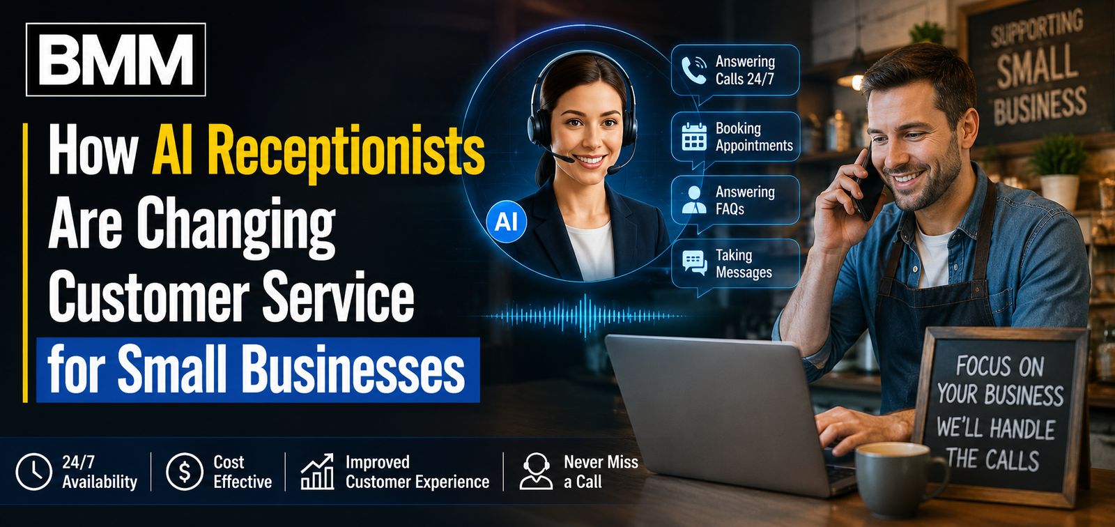 AI receptionist for small business