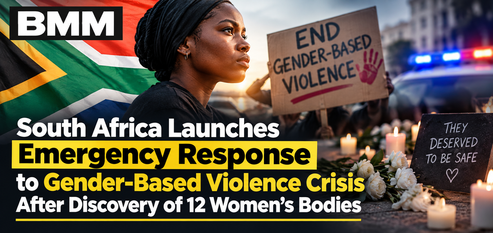 South Africa Launches Emergency Response to Gender-Based Violence