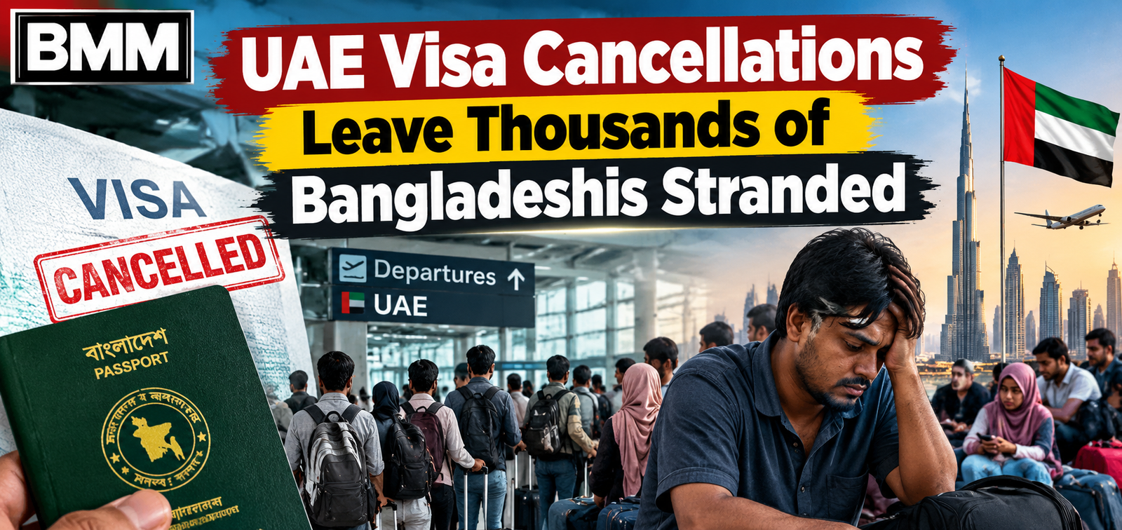 UAE Visa Cancellations Leave Thousands of Bangladeshis