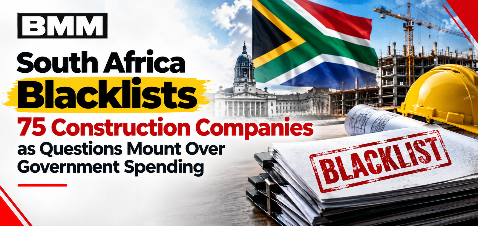 South Africa Blacklists 75 Construction