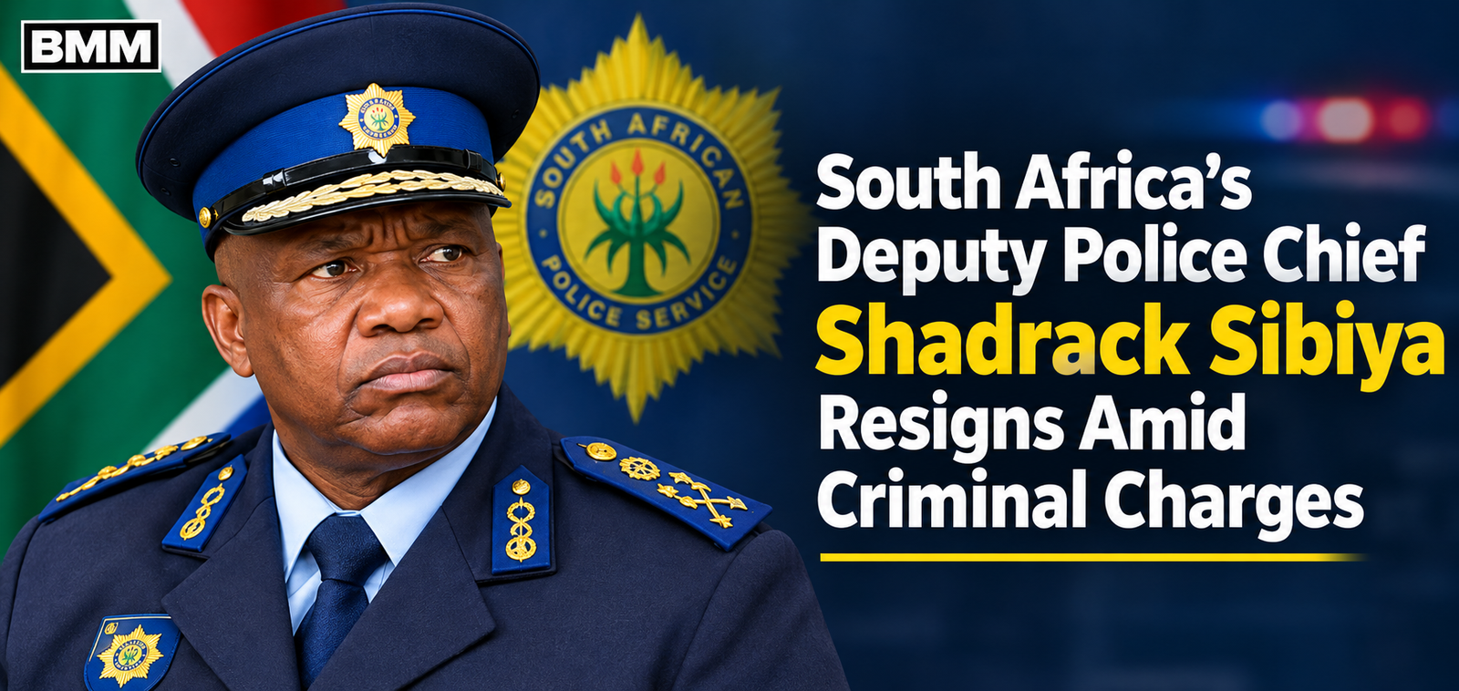 South Africa’s Deputy Police Chief Shadrack