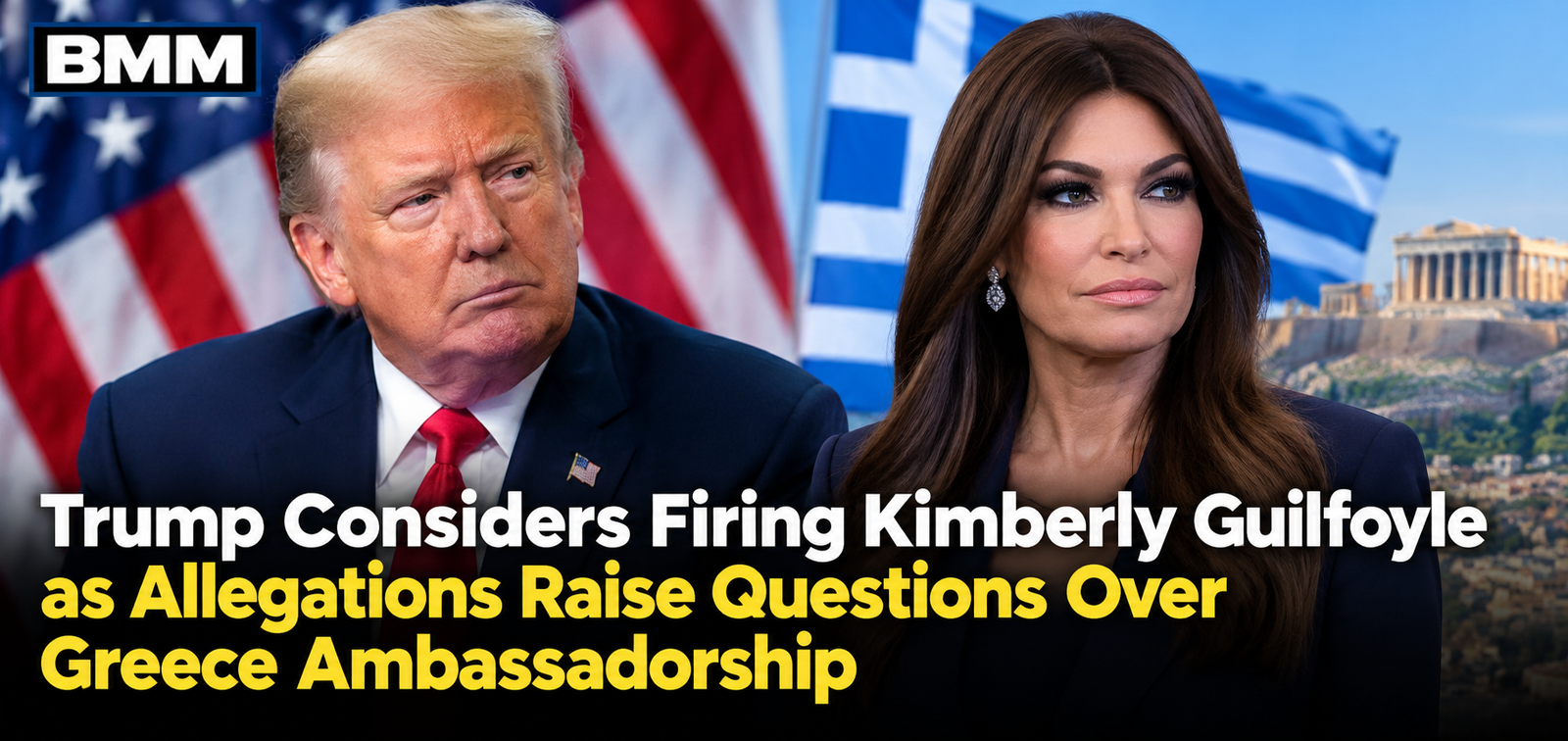 Trump Considers Firing Kimberly Guilfoyle