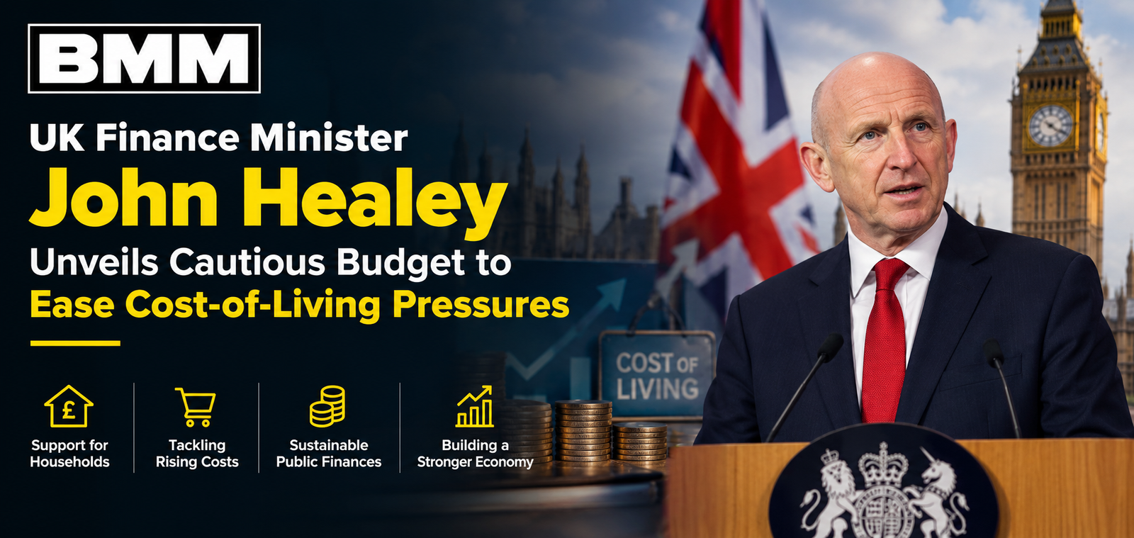 UK Finance Minister John Healey