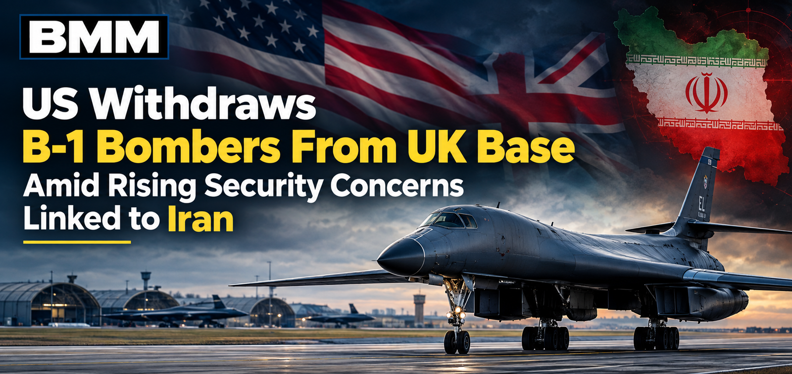 US Withdraws B-1 Bombers From UK Base Amid