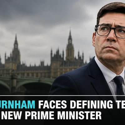 Andy Burnham Faces Defining Test