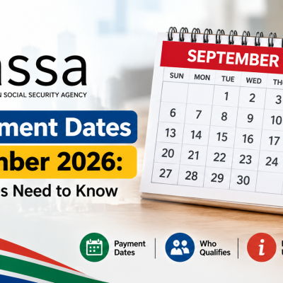 SASSA Payment Dates for September 2026