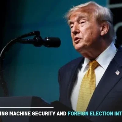 Trump to Address Voting Machine Security