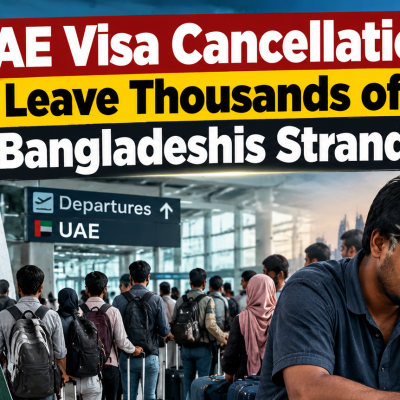UAE Visa Cancellations Leave Thousands of Bangladeshis