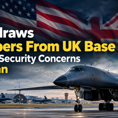 US Withdraws B-1 Bombers From UK Base Amid
