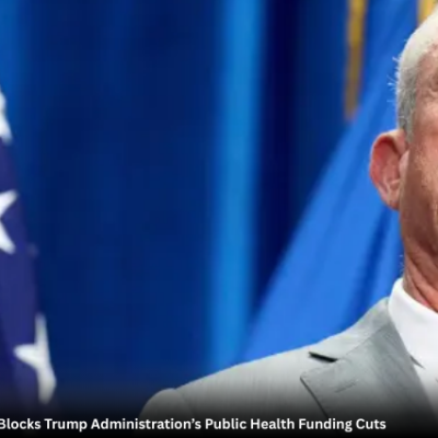 U.S. Judge Temporarily Blocks Trump Administration’s Public Health Funding Cuts