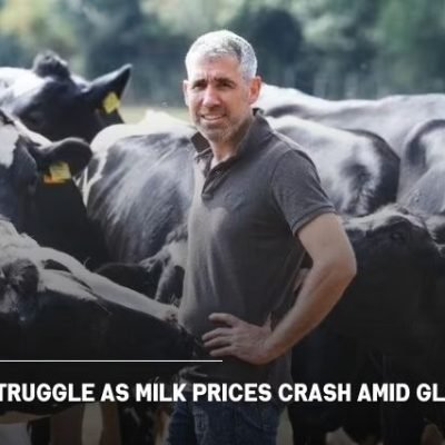 UK Dairy Farmers Struggle as Milk Prices Crash Amid Global Oversupply